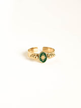 Bague CELESTE vert