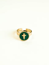 Green KEREN ring