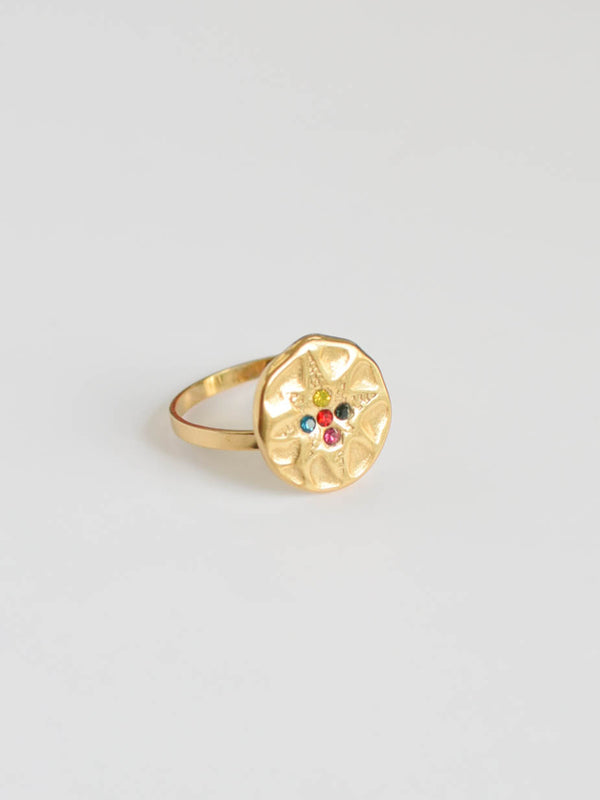 Multicolored AVELINE ring