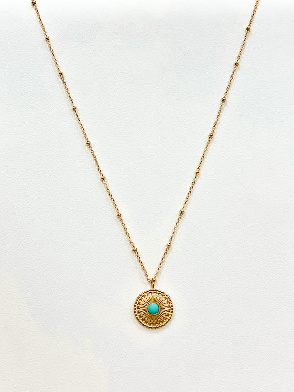 Collier SHADE turquoise